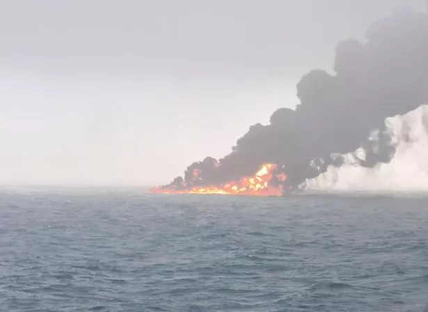 北海油轮失事公司坚称船上没有致命的氰化钠